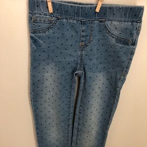 2 pairs of girls jeggings